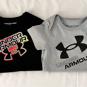 Under Armour Kids' Black and Gray One Piece Bundle